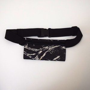 3/$20 Marble Printed Fanny Pack Crossbody Gym Workout Belt Bag